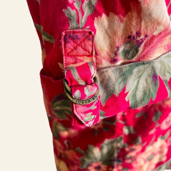 Vintage Lauren Ralph Lauren Petite Hawaiian Styled button down shirt//MP//90s - Picture 8 of 10